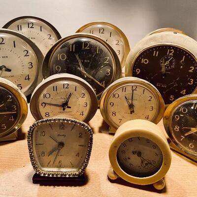 Lot 273: Westclox clocks and more 