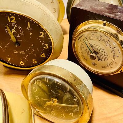 Lot 273: Westclox clocks and more 