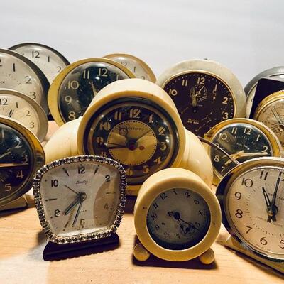 Lot 273: Westclox clocks and more 