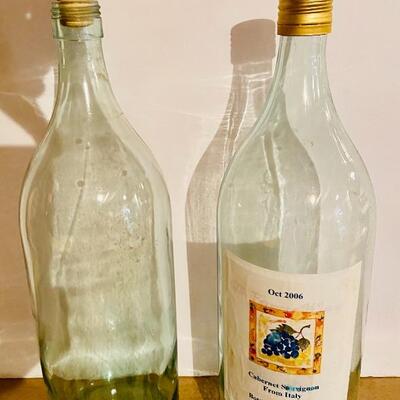 Lot 274: Vintage Crafting Wine Bottles