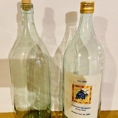 Lot 274: Vintage Crafting Wine Bottles