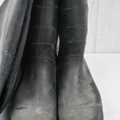 Bata Standard Steel Shank Boots Wading/Fishing Black, size 11