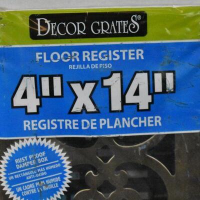 Decorative Floor Register Grate 4