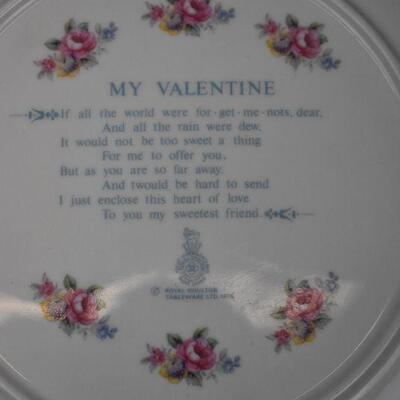 Decorative Plate, Valentine