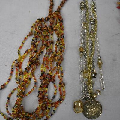 4 Necklaces, Beaded