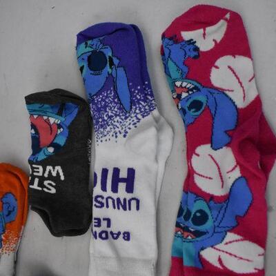 10 pairs Lilo & Stitch Socks