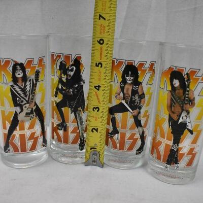 KISS Band Glassware, Set of 4 from 2011, 6