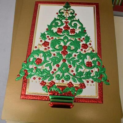 Large Lot Holiday Greeting Cards (3 Designs) with Envelopes
