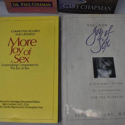 4 Book on Love.Marriage/Sex: 30 Secrets -to- The New Joy of Sex