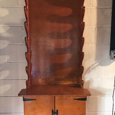 Lot 801:  Wall Mounted Gun Rack