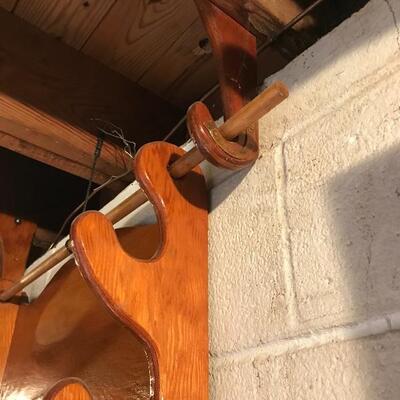 Lot 801:  Wall Mounted Gun Rack