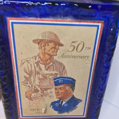 Lot 242: Colorful Glass Collectible Bottles 