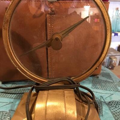 Lot 248B:  Vintage clock, clock radios and Cameras