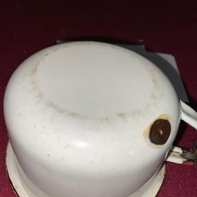 Lot 318 -Vintage Enamelware Mug