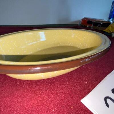 Lot 330- Vintage Enamelware Bowl