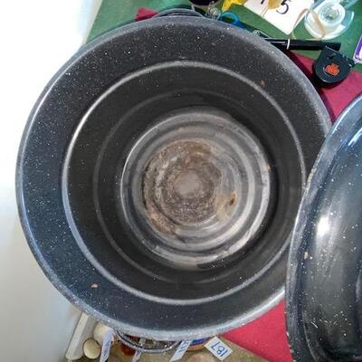 Lot 336 - Graniteware Pot