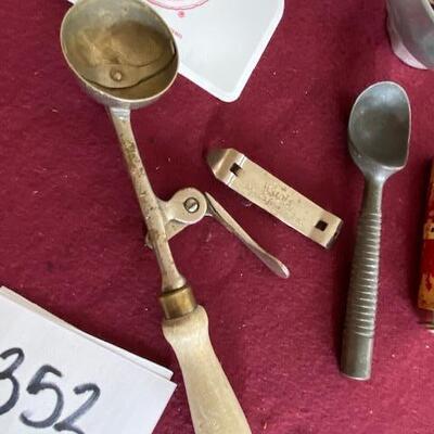 Lot 352- Vintage Kitchen Items