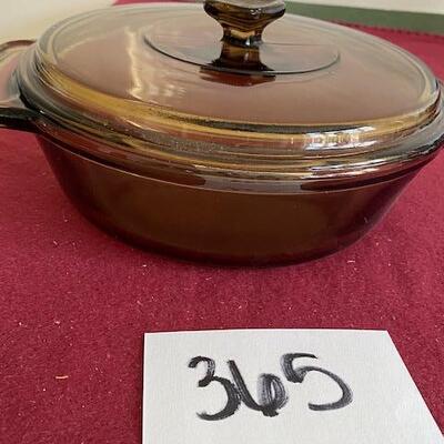 Lot 365- Anchor Hocking Casserole