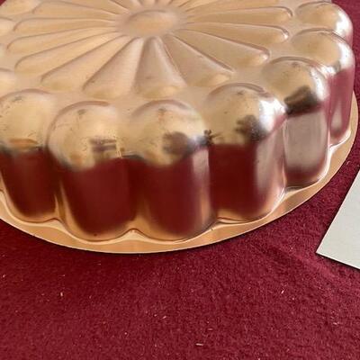 Lot 369 - Copper colored  Baking Mold