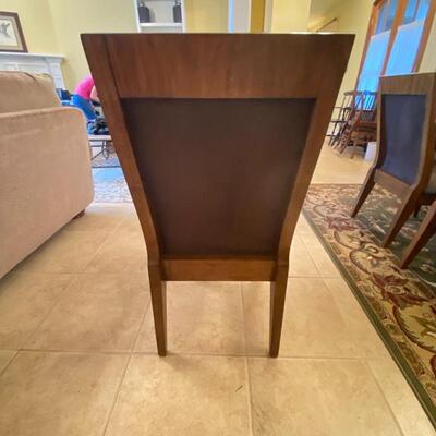 Wood Dining Table with 8 Chairs