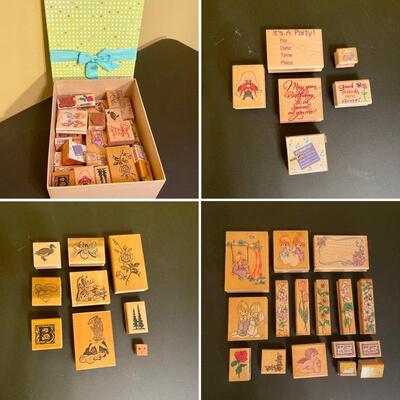 31 Piece Craft Stamp Assortment