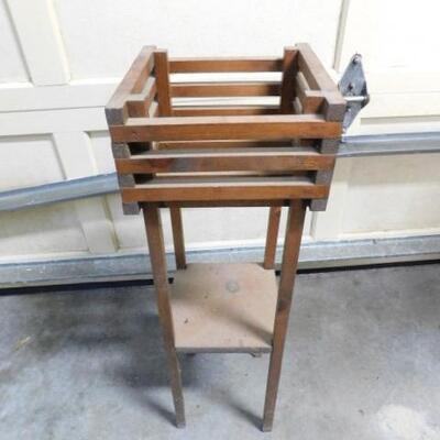 Choice Two:  Wood Planter Stand 11