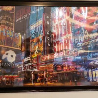NY Framed Picture Art