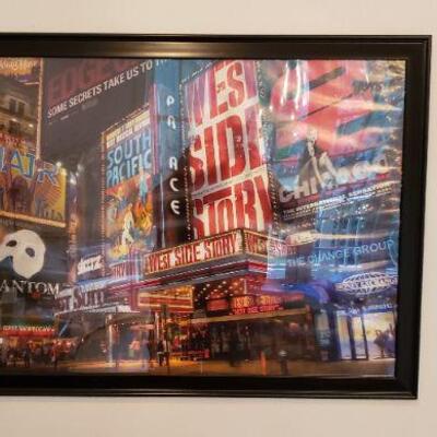 NY Framed Picture Art