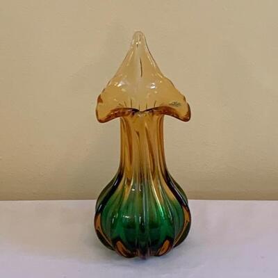Hand Made Bohemia Glass Vase