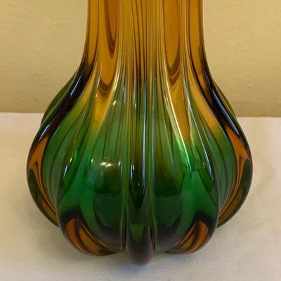 Hand Made Bohemia Glass Vase