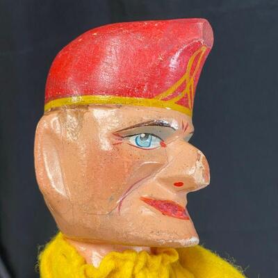 Punch & Judy Jester Man Hand Glove Puppet YD#020-1220-00136