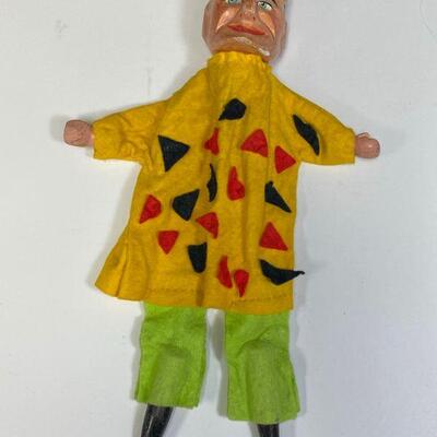 Punch & Judy Jester Man Hand Glove Puppet YD#020-1220-00136