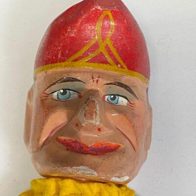 Punch & Judy Jester Man Hand Glove Puppet YD#020-1220-00136