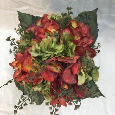 Artificial Flowers in Pottery Planter