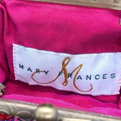 Bead Embellished Small Shoulder Bag Clutch by Mary Frances