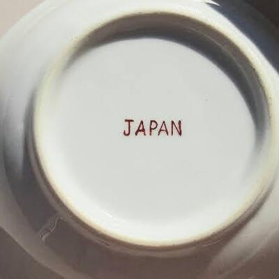 6 Old Japan Lustre Bowls