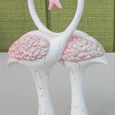 Ceramic Flamingoes