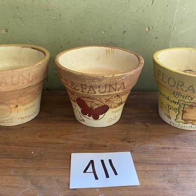 Lot 411 - Planters