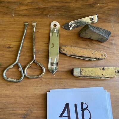Lot 418 - tools
