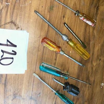 Lot 420 - tools