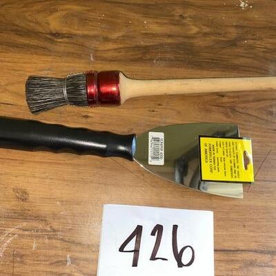 Lot 426 - Painting tools