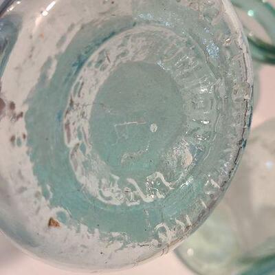 Lot 247: Antique Bottles/Jars  (Union Fruit Jar, Hazel Atlas, Hoods, Fairfax Dairy and more)