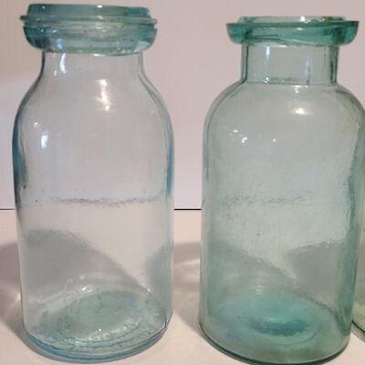 Lot 247: Antique Bottles/Jars  (Union Fruit Jar, Hazel Atlas, Hoods, Fairfax Dairy and more)