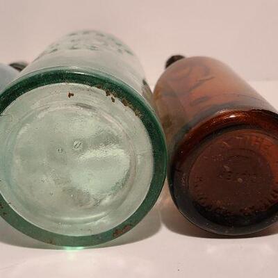 Lot 244: Antique Soda Bottles (Concordville, PA; Weiserbrod & Hess, Griffith, Schuster)