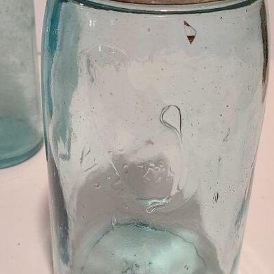 Lot 240: Antique Buffalo Lithia Water Bottle, Early Mason, and Tom McAllister Bottle
