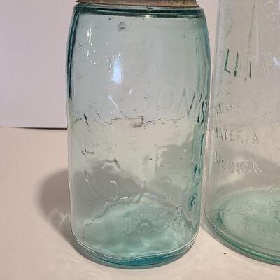 Lot 240: Antique Buffalo Lithia Water Bottle, Early Mason, and Tom McAllister Bottle