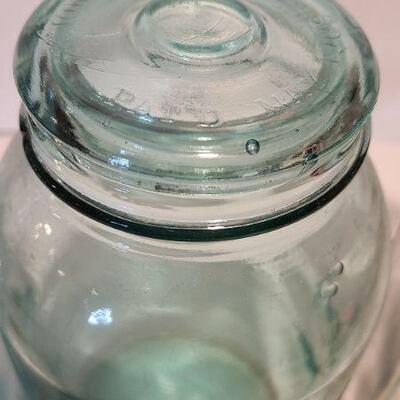 Lot 223: Rare Knowlton Vacuum Fruit Jar Green and More