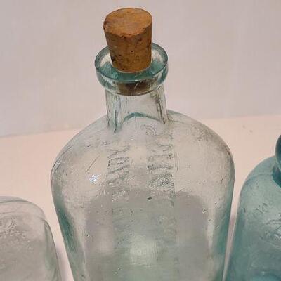 Lot 221: Antique Bottles ( Chas Davis, Lydia Pinkham, Voliter, Calahan & McCrudden