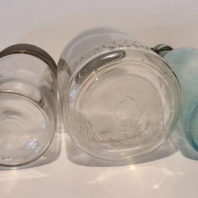 Lot 215: Tartan Coffee Jar, Gayner Mason, Improved Jar, and Roeshman/Coffey AC Soda Bottle