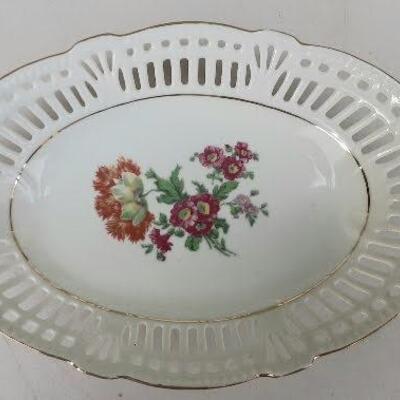 German Porcelain Dresser Dish